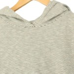 Vorschaubild 3 von Damen Kapuzenpullover Hoodie Gr. 32/XS Grau Gestreift Casual