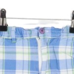 Vorschaubild 4 von BABY Kinder Shorts Gr. 98 Kariert Mehrfarbig Blau Grün Casual Preppy