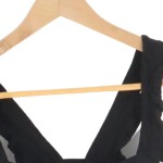 Vorschaubild 3 von Damen Top Schwarz Gr. 32/XS Rüschen Casual Elegant