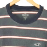 Vorschaubild 3 von Herren Langarmshirt Gr. 44/XS gestreift Logo Baumwolle Freizeit