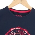 Vorschaubild 3 von PEPPERTS! Kinder Langarmshirt Blau Gr. 146 mit Schriftzug Logo Casual