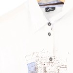Vorschaubild 3 von Hemdbluse Damen 38/M Weiß Klassisch Preppy Vintage Print