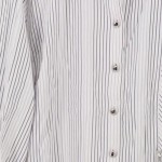 Vorschaubild 4 von Damen Hemdbluse Gr. 50/4XL Mehrfarbig Gestreift Business Klassisch