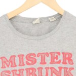 Vorschaubild 3 von T-Shirt Kinder Gr. 128 Grau Baumwolle Schriftzug Casual Kurzarm