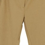 Vorschaubild 4 von Stoffhose Damen Braun Gr. L Polyester Uni Falten