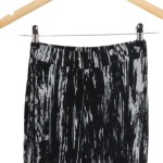 Vorschaubild 3 von Damen Leggings Schwarz Weiß Abstrakt Muster Casual XS