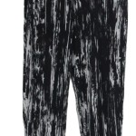 Vorschaubild 4 von Damen Leggings Schwarz Weiß Abstrakt Muster Casual XS