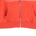 Vorschaubild 5 von Damen Sweatjacke Hoodie Rot Gr. 32/XXS Schriftzug
