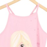 Vorschaubild 3 von Kinder Sommerkleid Gr. 128 Rosa Mädchen Mops Print Casual