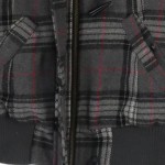 Vorschaubild 5 von CASUAL Damen Bomberjacke Gr. 36/S Mehrfarbig Kariert mit Kapuze