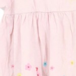 Vorschaubild 4 von Kinder Freizeitkleid Gr. 128 Rosa Blumenmuster Casual