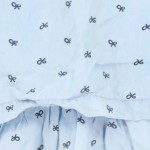 Vorschaubild 4 von Kinder Freizeitkleid Blau Gr. 128 Baumwolle Preppy Casual Schleifen