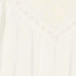 Vorschaubild 4 von Damen Bluse 32/XXS Weiß Elegant Stickerei Langarm