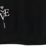 Vorschaubild 5 von Damen Sweatshirt Gr. 32/XXS Schwarz Casual Urban Schriftzug