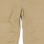 Vorschaubild 5 von Stoffhose Kinder Beige Gr. 80 Baumwolle Uni Casual Klassisch Preppy