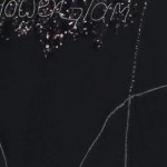 Vorschaubild 5 von Damen T-Shirt Schwarz Gr. 32/XXS Pailletten Glitzer Modisch Casual