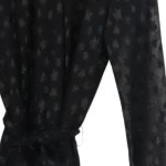 Vorschaubild 4 von Damen Jumpsuit Gr. 36/S Schwarz Elegant Glitzer Overall