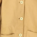 Vorschaubild 4 von LIFETIME Leichte Jacke Damen Klassisch Elegant Vintage Beige XXS/32 Baumwolle