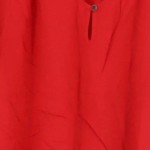 Vorschaubild 5 von Damen Bluse Rot Viskose Gr. XS/32 Casual Kurzarm