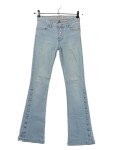 Vorschaubild 1 von Flare Jeans Schlaghose Damen Blau W26 34 XS Baumwolle Freizeit