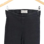Vorschaubild 3 von Damen Jeans Skinny Fit Schwarz W29/38/M High Waist Raw Hem Casual