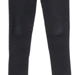Vorschaubild 5 von Damen Jeans Skinny Fit Schwarz W29/38/M High Waist Raw Hem Casual
