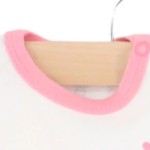 Vorschaubild 3 von T-Shirt Mädchen Gr. 62 Weiß Flamingo Kurzarm Casual
