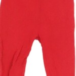 Vorschaubild 5 von Kinder Leggings Gr. 68 Rot mit Schleife Baby Hose Baumwolle