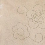 Vorschaubild 5 von Kinder Umhängetasche Beige Stoff Kunstfell Blumen Casual
