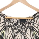 Vorschaubild 3 von Damen Bluse Gr. 36/S Mehrfarbig Grafisches Muster Elegant Vintage