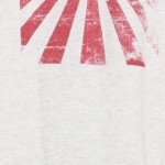 Vorschaubild 5 von Kinder T-Shirt Gr. 164 Grau Logo-Print US Flagge Kurzarm
