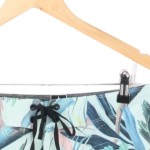 Vorschaubild 3 von Herren Badeshorts Gr. 46/S Türkis Floral Muster Casual