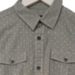 Vorschaubild 3 von Kinder Freizeithemd Gr. 152 Grau Kurzarm Casual
