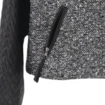Vorschaubild 5 von Damen Lederjacke Kunstleder Meliert Schwarz 38;M Urban Elegant
