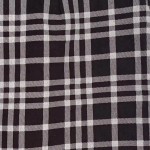 Vorschaubild 4 von Minirock Damen 34/XS Schwarz Kariert Casual Reißverschluss