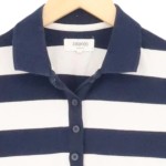 Vorschaubild 3 von Damen Poloshirt Gestreift Maritim Blau Gr. 34;XS