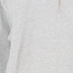 Vorschaubild 4 von Herren Sweatshirt Grau 46/S Half-Zip mit Streifen Casual Sportlich