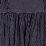 Vorschaubild 4 von Kinder Freizeitkleid Gr. 86 Blau Baumwolle Punkte Rüschen