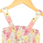 Vorschaubild 3 von Sommerkleid Mädchen Gr. 104 Mehrfarbig Blumenmuster Casual Baumwolle