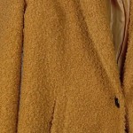 Vorschaubild 4 von Damen Fellmantel Teddy Mantel Gelb Gr. XS, S Casual