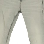 Vorschaubild 4 von Damen Jeans Regular Fit Grau W30/38 Baumwolle Hose