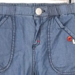 Vorschaubild 6 von Kinder Stoffhose Blau Casual Gr. 80 Baumwolle