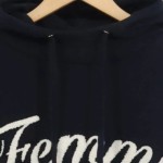 Vorschaubild 3 von Damen Kapuzenpullover Gr. 32/XXS Blau Casual Schriftzug