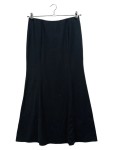 Vorschaubild 1 von A-Linienrock Maxirock Damen Schwarz Basic Gr. 38 M 100 cm Minimalistisch