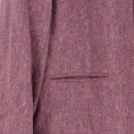 Vorschaubild 7 von Damen Leichte Jacke Gr. 42/XL Lila Klassisch Wollmix