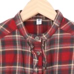 Vorschaubild 3 von Bluse Kariert Rot Langarm Casual Kinder Gr. 122