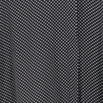 Vorschaubild 5 von Bluse Damen Schwarz Punkte 3/4-Arm Casual Gr. 32/XS
