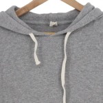 Vorschaubild 3 von Herren Kapuzenpullover Hoodie Grau Gr. M Viskose Casual