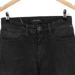 Vorschaubild 3 von Jeans Slim Fit Herren Gr. W28 Schwarz Baumwolle Elasthan Uni L28