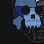 Vorschaubild 5 von Kinder T-Shirt Grafisch Totenkopf Schwarz Blau Gr. 110 Casual Modern